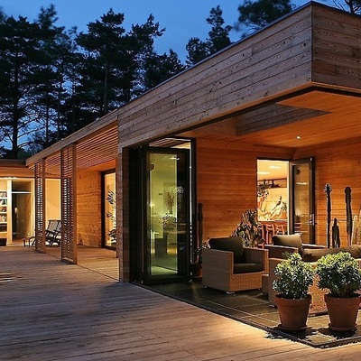 Una casa in legno per una scelta ecologica