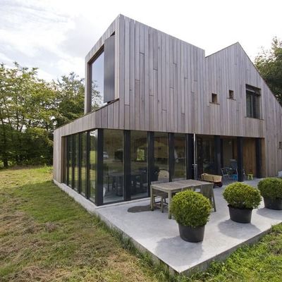 Casa in legno in bioedilizia