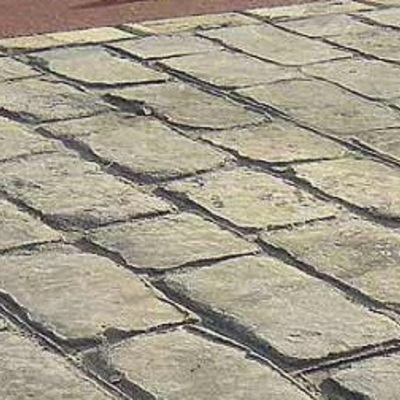 Cemento Stampato in stile sanpietrini