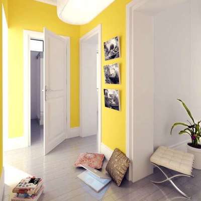 Dipingere il corridoio di giallo