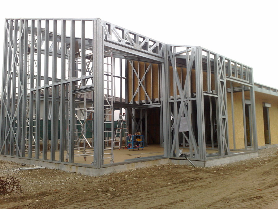 Costi per costruire una casa prefabbricata in acciaio habitissimo Strutture metalliche prefabbricate