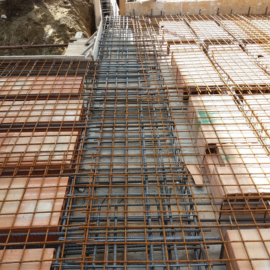 Fasi di costruzione della casa
