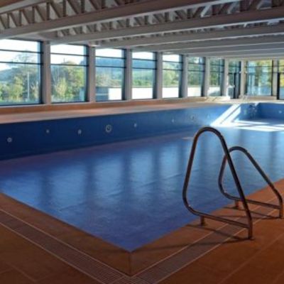 Drenaggio piscina per riparazione fondale