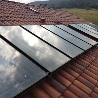 Fotovoltaico su tettoia lamellare