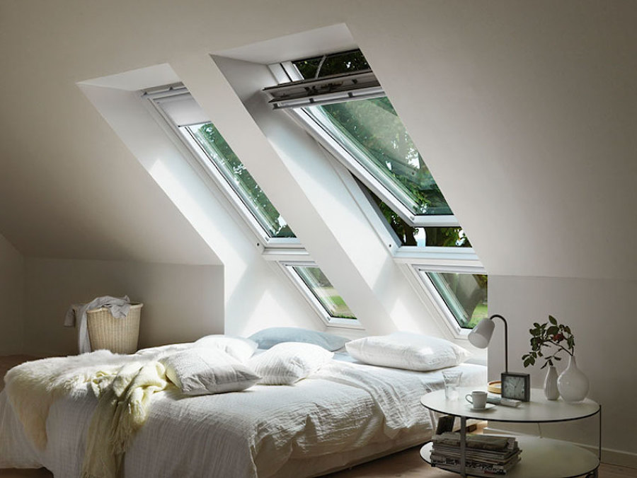 Finestra in PVC a vasistas