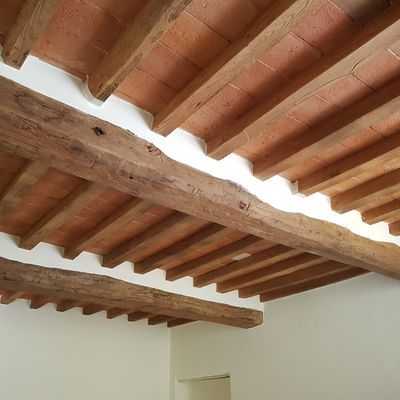 Installare travi in legno