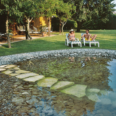 Piscine naturali create dall'uomo