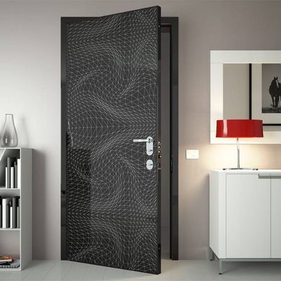 Porta a battente in metallo