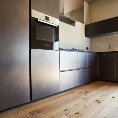 Acciaio inox in cucina