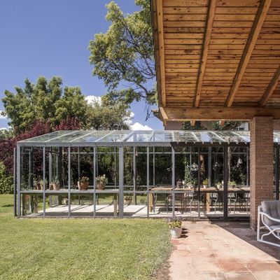 Veranda in alluminio