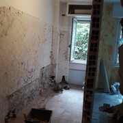 Ristrutturazione bagno in corso