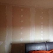 contro parete in cartongesso