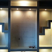 Costruzione libreria in cartongesso
