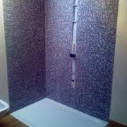 doccia con mosaico