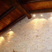 Muro in mattoni paramano effetto rustico