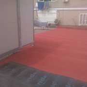 Impermeabilizzazione con guaina.