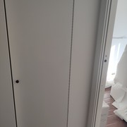 Tinteggiatura armadi con rullo
