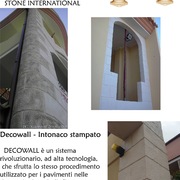 Descrizione Intonaco stampato