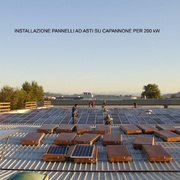 Impianto fotovoltaico azienda 200 KW