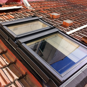 montaggio finestre Velux sovrapposte