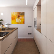 Nuova soluzione di cucina in una ristrutturazione