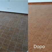 Lavaggio pavimento di fine cantiere
