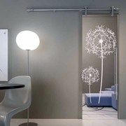Porta per interni in vetro