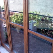 Porte in alluminio tinta legno