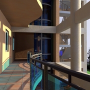 render complesso turistico