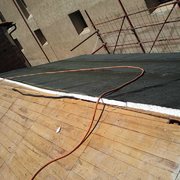 rifacimento tetto completo con legno di castagno