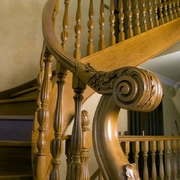 scala, ringhiera e corrimano