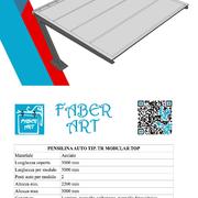Le pensiline auto della carpenteria Faber Art di Pescara