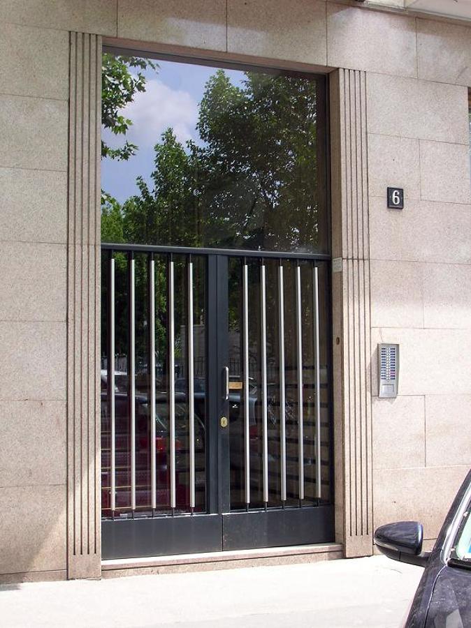 Foto: portone condominiale di chiavi serrature casseforti snc #92740 ... Portoni per condomini
