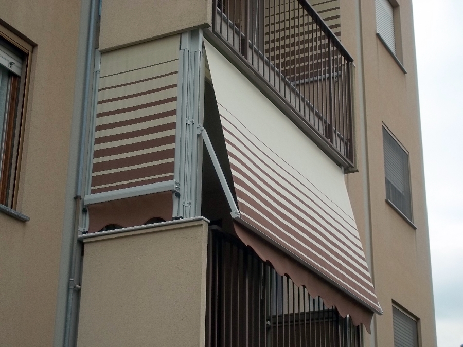 Foto: tende veranda antivento per balconi particolari http://www ... Verande per balconi