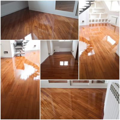 Levigatura e verniciatura parquet
