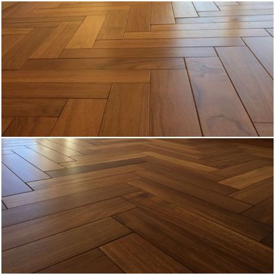 Posa parquet teak prefinito massello