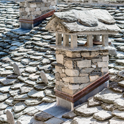 Camino in sasso