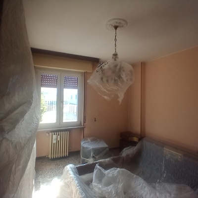 preparazione della stanza