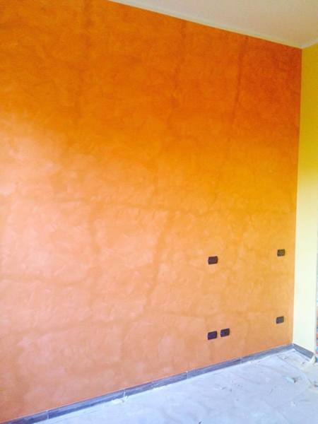 Foto: tipi di tinteggiatura con particolari tecniche di g.s.a. ... Tecniche di tinteggiatura