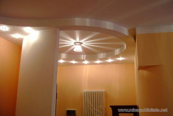 Foto: controsoffitto di cartongesso con impianto elettrico annesso ... Impianto elettrico controsoffitto