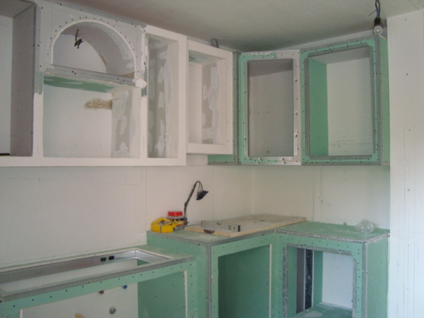 Foto: cucina in muratura in cartongesso part.2 di iride di giuseppe ... Cucine in cartongesso foto