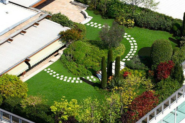 Foto: giardino pensile su terrazzo di sole verde #108820 habitissimo Come creare un giardino pensile sul terrazzo