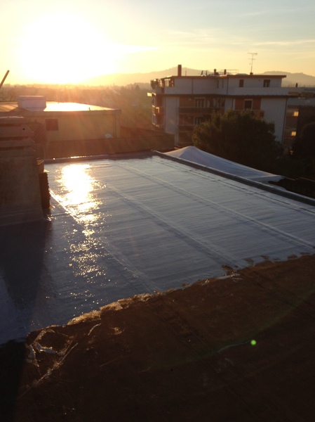 Foto: impermeabilizzazione tetto condominiale di impresa ... Gentili condomini ristrutturazione