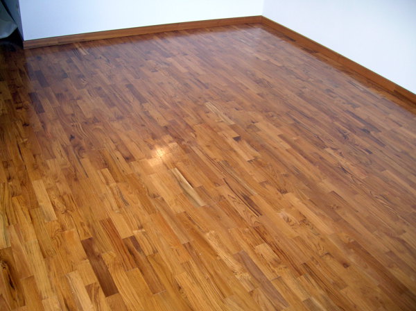 Foto: parquet restaurato teak massello di palmerini silvia #156424 ... Parquet teak massello