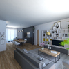 Progettazione Zona Living Appartamento nuovo