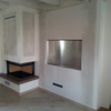 Rivestimento cartongesso cappa camino e forno