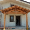 Copertura Salone in Legno e Vetro