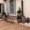 Riempimento piscina e spazio giardino