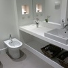 Rivestimento micro cemento pavimento bagno