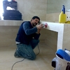 Levigatura e lucidatura marmo top bagno